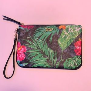 NWOT Victoria’s Secret Tropical Wristlet / Clutch